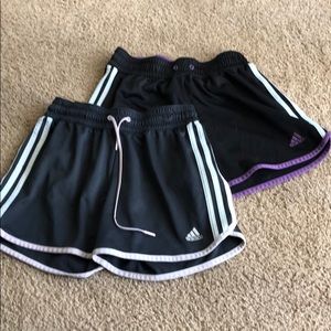 Adidas running shorts